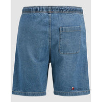 Light Blue Cotton Short