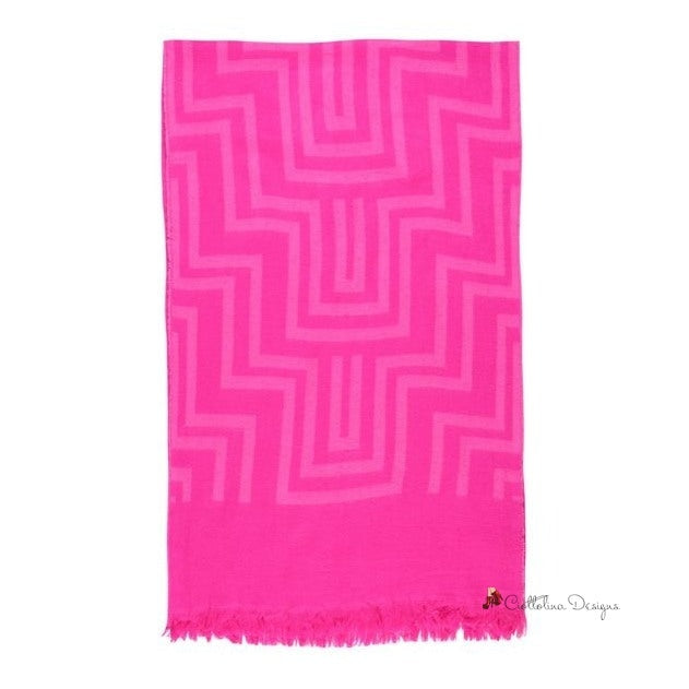 Pink Acrylic Scarf