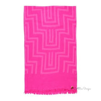 Pink Acrylic Scarf