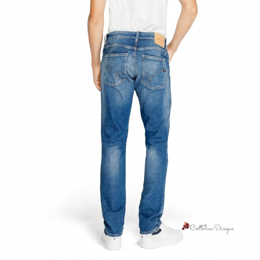 Blue Cotton Jeans & Pant