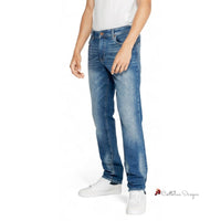 Blue Cotton Jeans & Pant