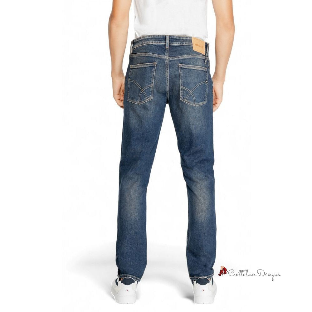 Blue Cotton Jeans & Pant