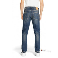 Blue Cotton Jeans & Pant