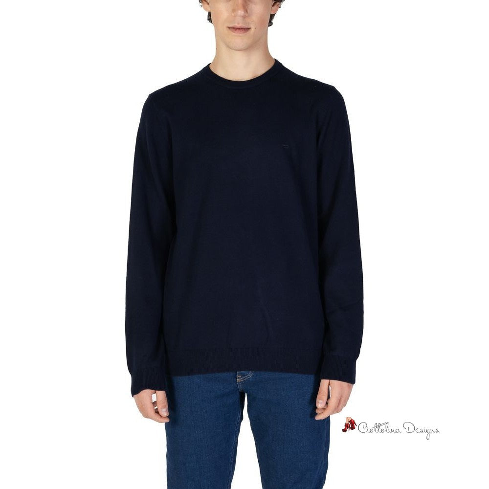 Blue Cotton Sweater