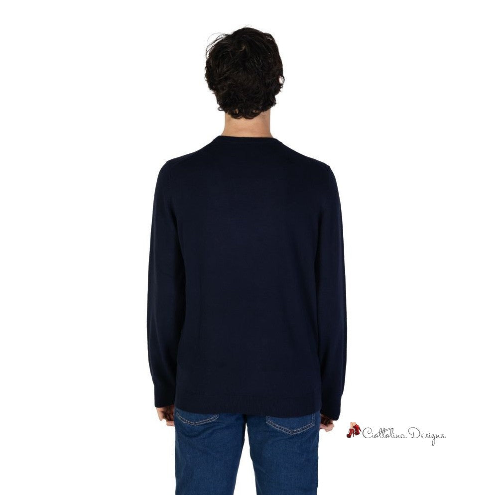 Blue Cotton Sweater