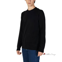 Black Cotton Sweater