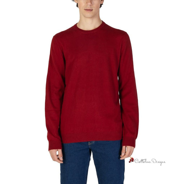 Red Cotton Sweater