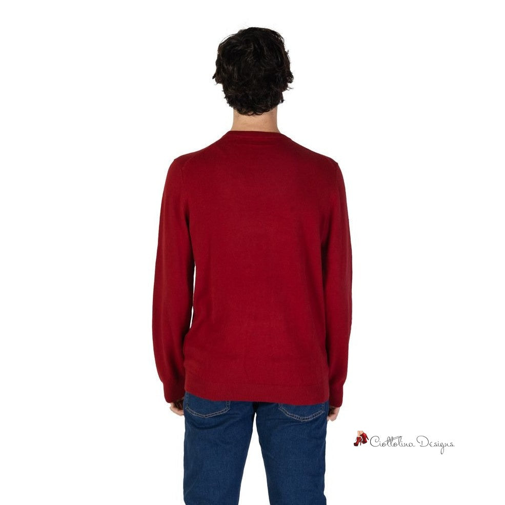 Red Cotton Sweater