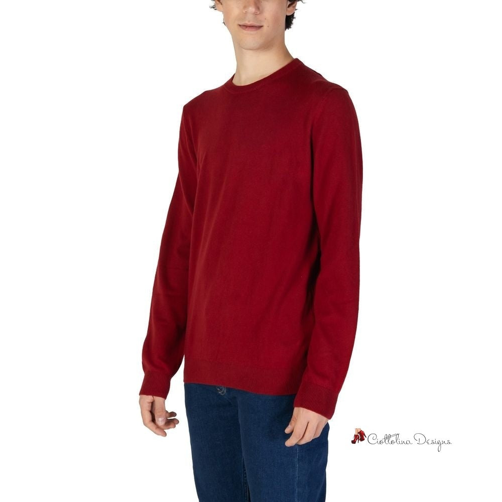 Red Cotton Sweater