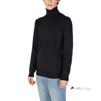 Black Cotton Sweater