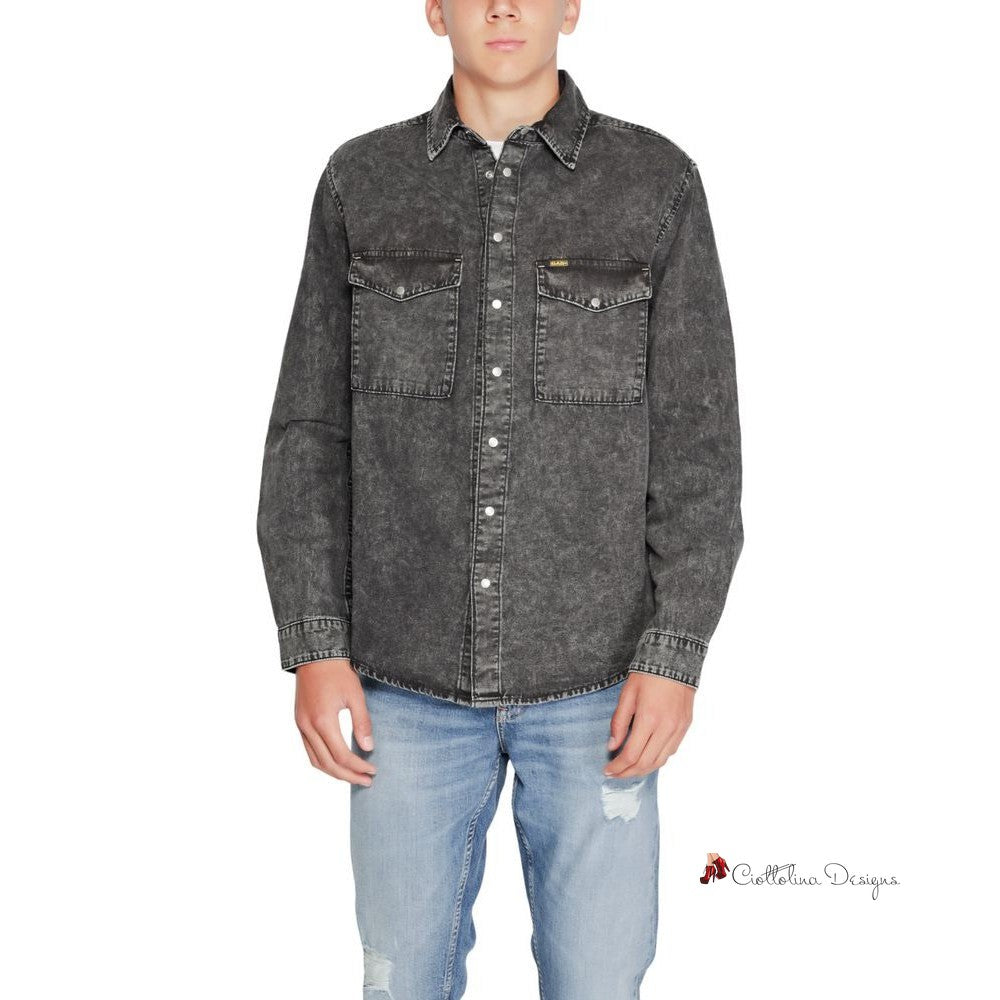 Black Cotton Shirt