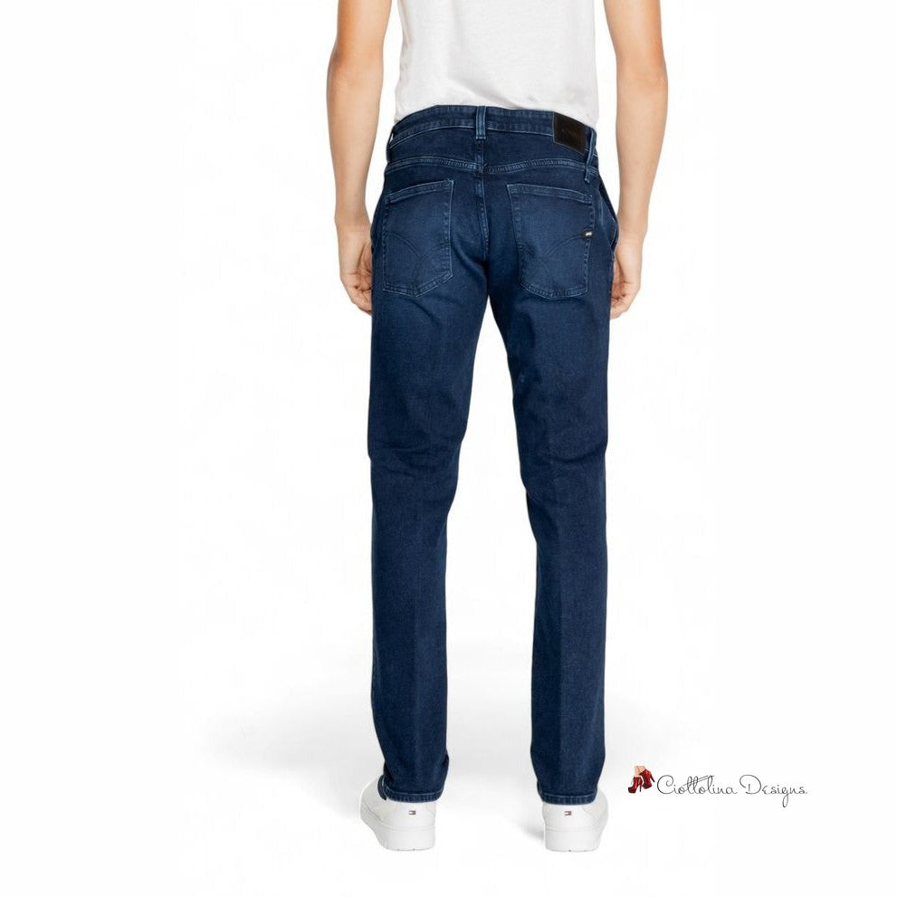 Blue Cotton Jeans & Pant