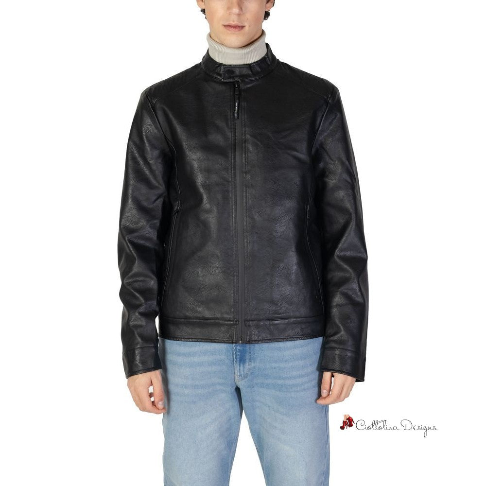 Black Polyester Jacket