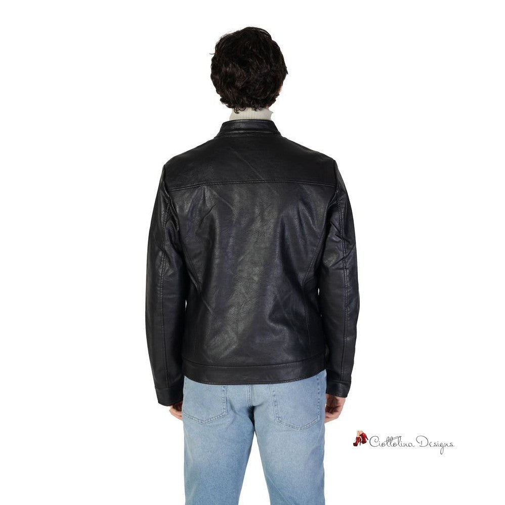 Black Polyester Jacket