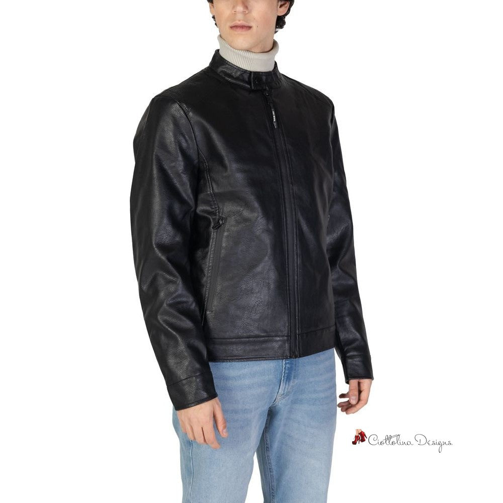 Black Polyester Jacket