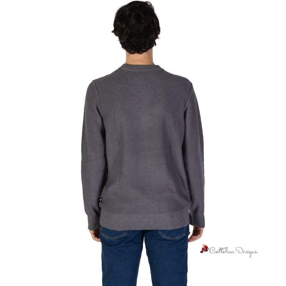 Gray Acrylic Sweater