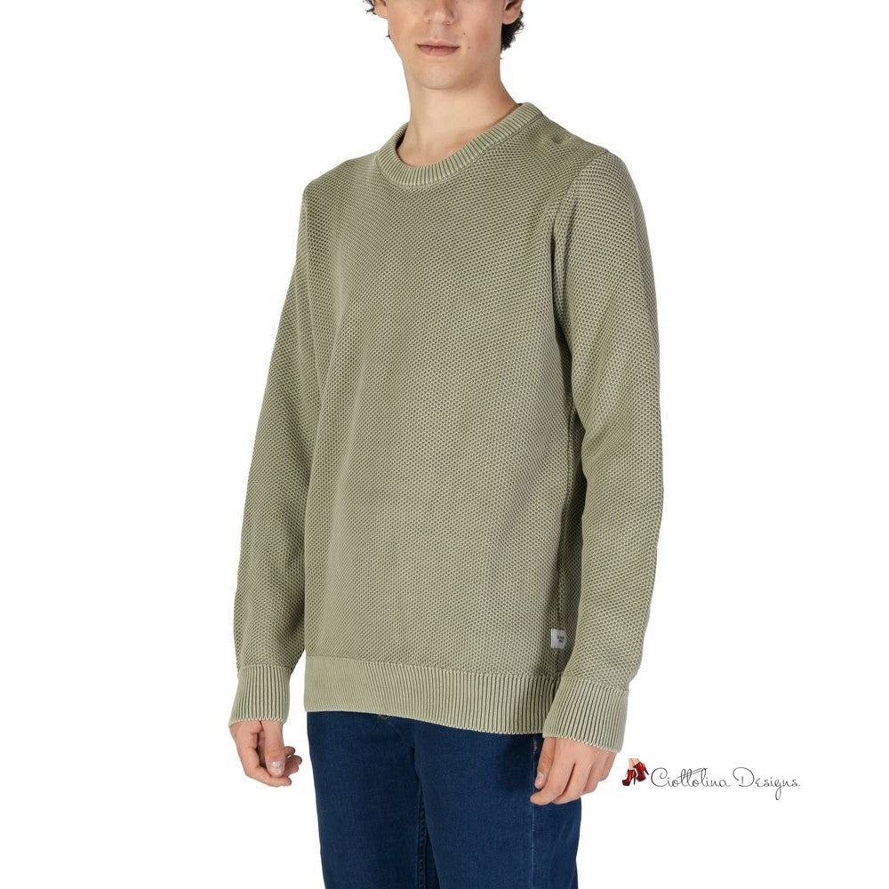 Green Cotton Sweater