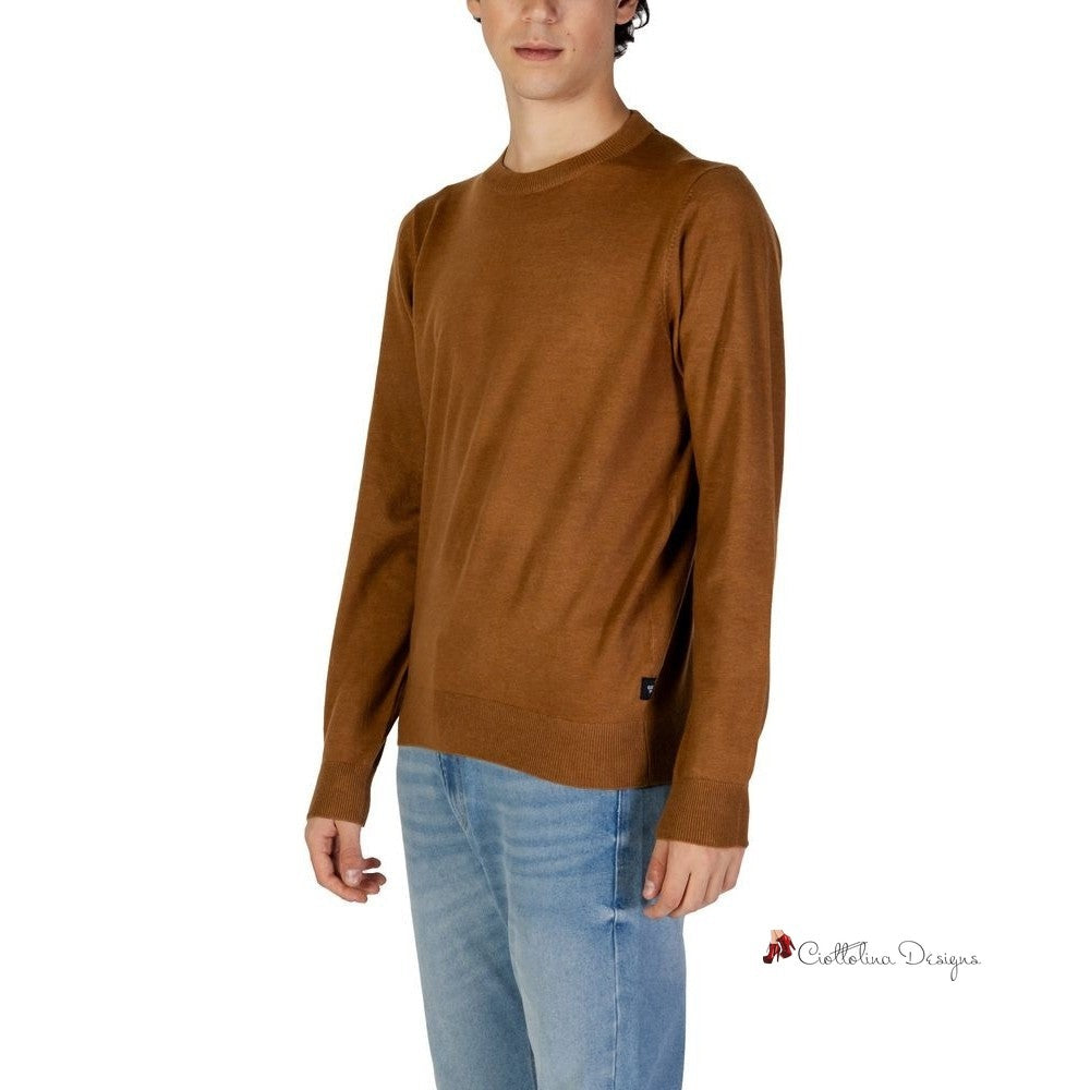 Brown Acrylic Sweater