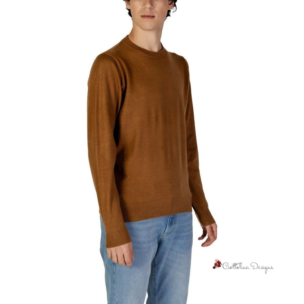 Brown Acrylic Sweater