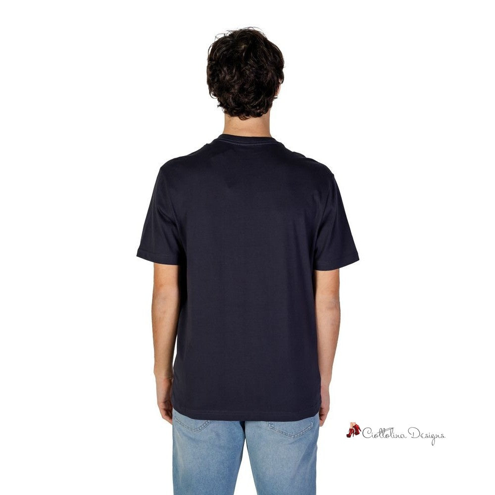 Blue Cotton T-Shirt