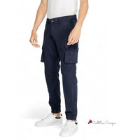 Blue Cotton Jeans & Pant