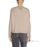 Beige Acrylic Sweater