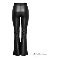 Black Polyester Jeans & Pant