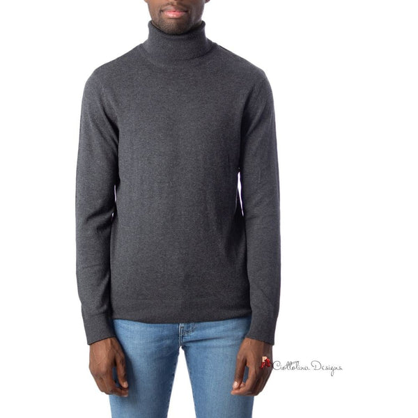 Gray Cotton Sweater