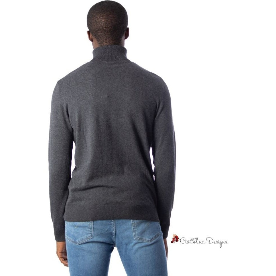 Gray Cotton Sweater