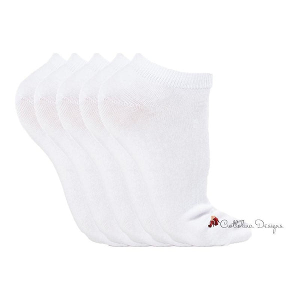 White Cotton Sock