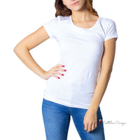 White Cotton Tops & T-Shirt