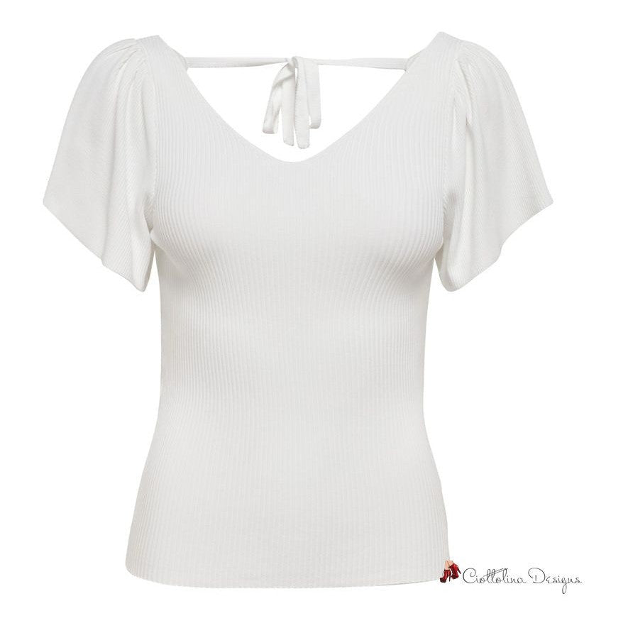 White Polyamide Tops & T-Shirt