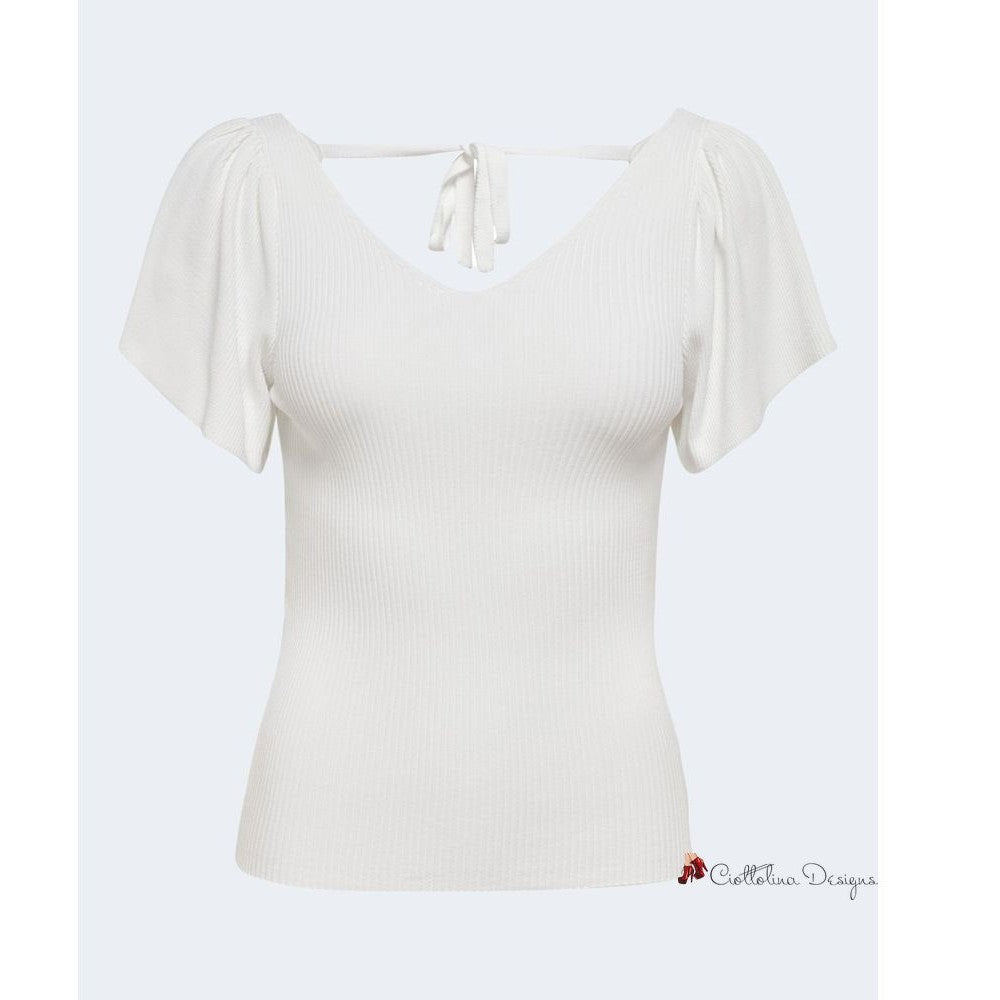 White Polyamide Tops & T-Shirt