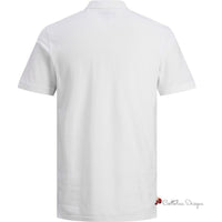 White Cotton Polo Shirt