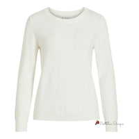 White Viscose Sweater