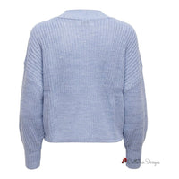 Blue Acrylic Cardigan