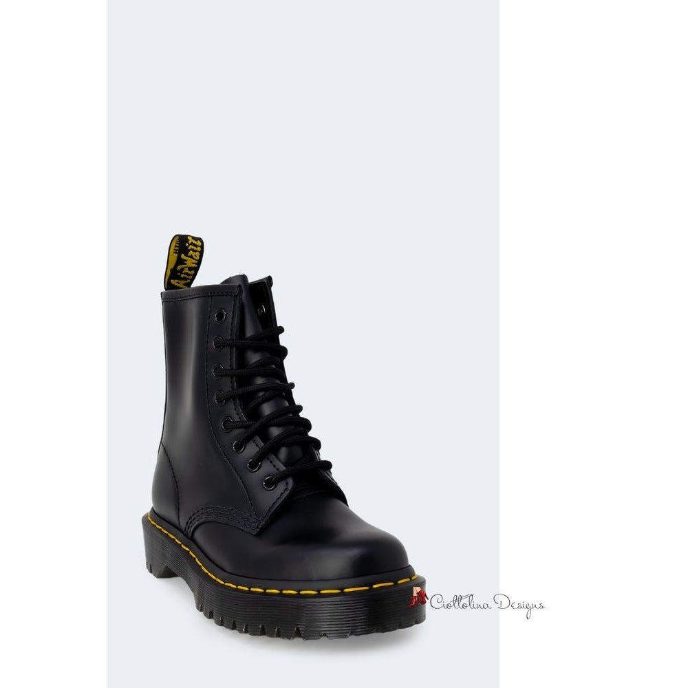 Black Leather Boot