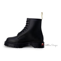 Black Polyester Boot