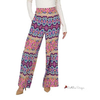 Multicolor Recycled Polyester Jeans & Pant