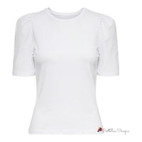 White Cotton Tops & T-Shirt