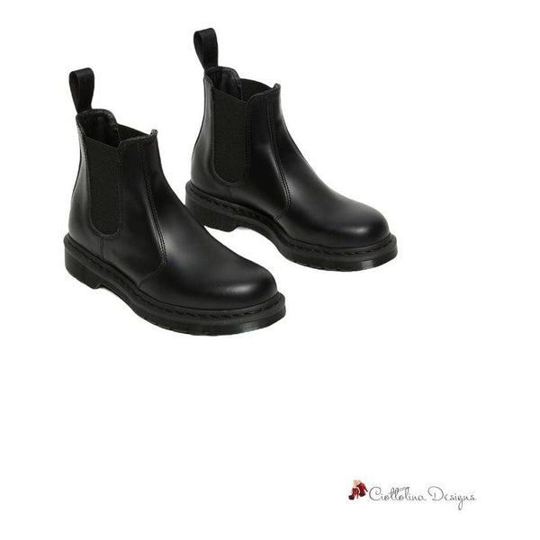 Black Leather Boot