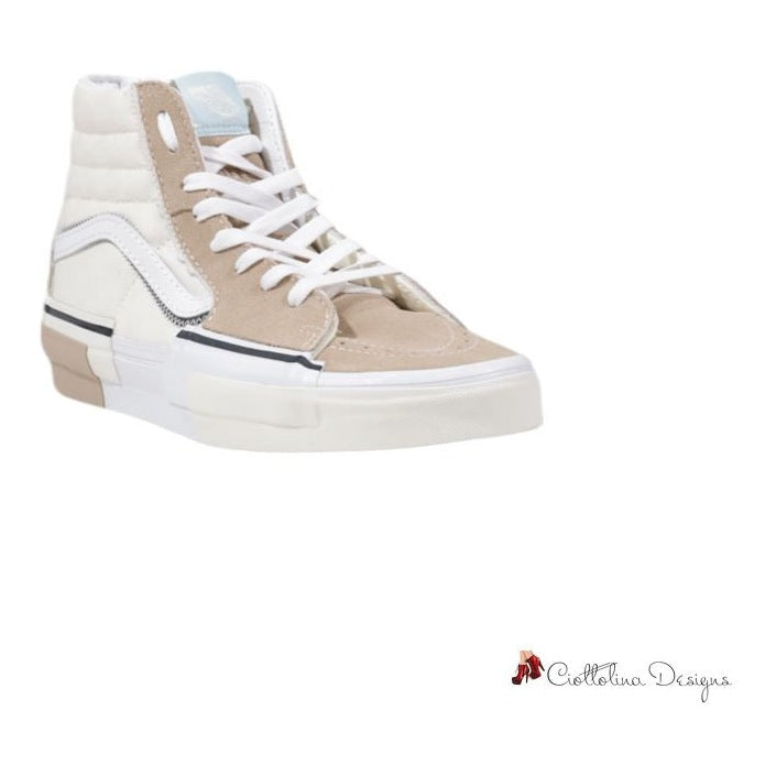 Beige Leather Sneaker