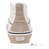 Beige Leather Sneaker