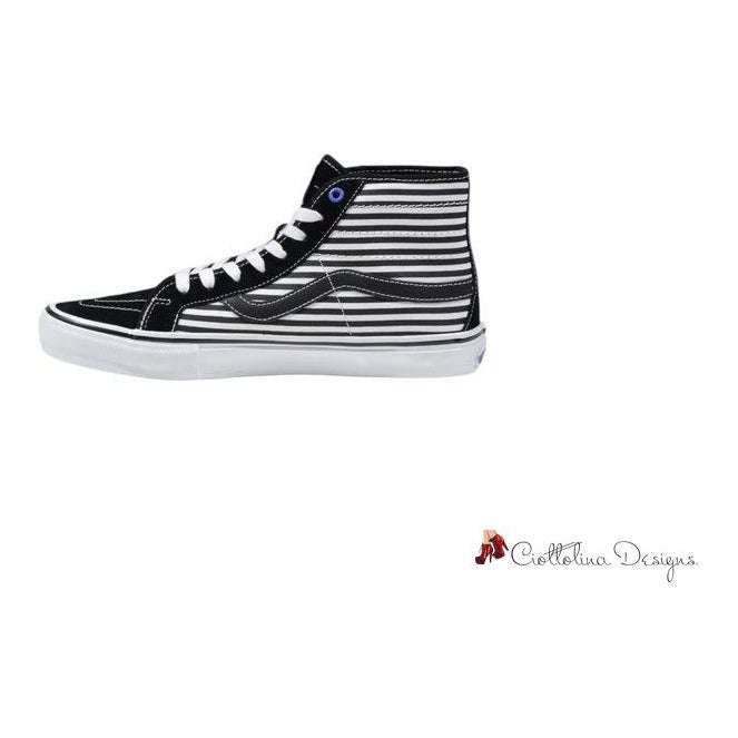 Black And White Leather Sneaker