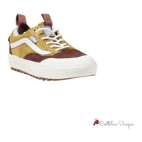 Beige Leather Sneaker