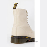 Beige Leather Boot