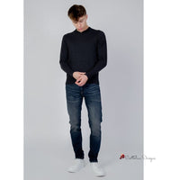 Blue Elastane Jeans & Pant