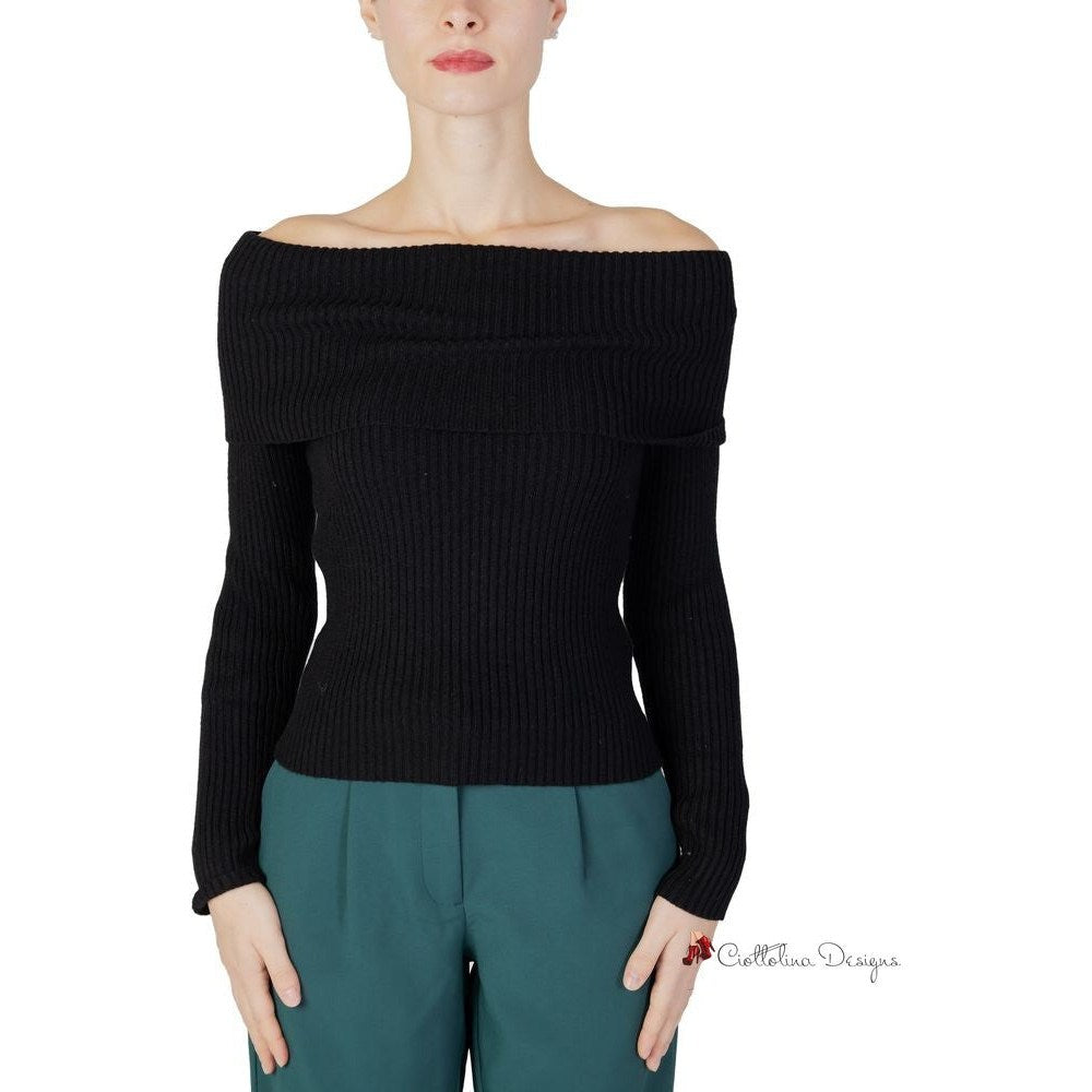 Black Viscose Sweater