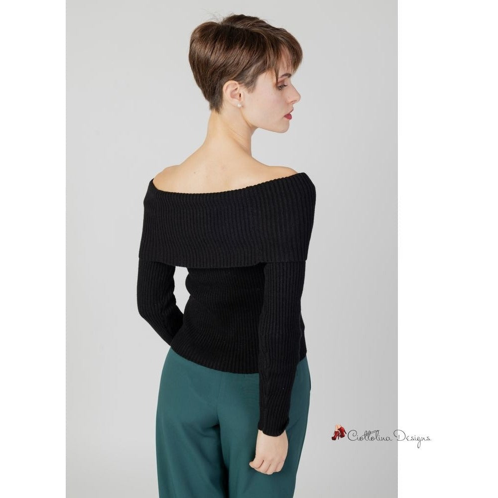 Black Viscose Sweater