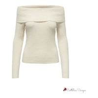 Cream Viscose Sweater